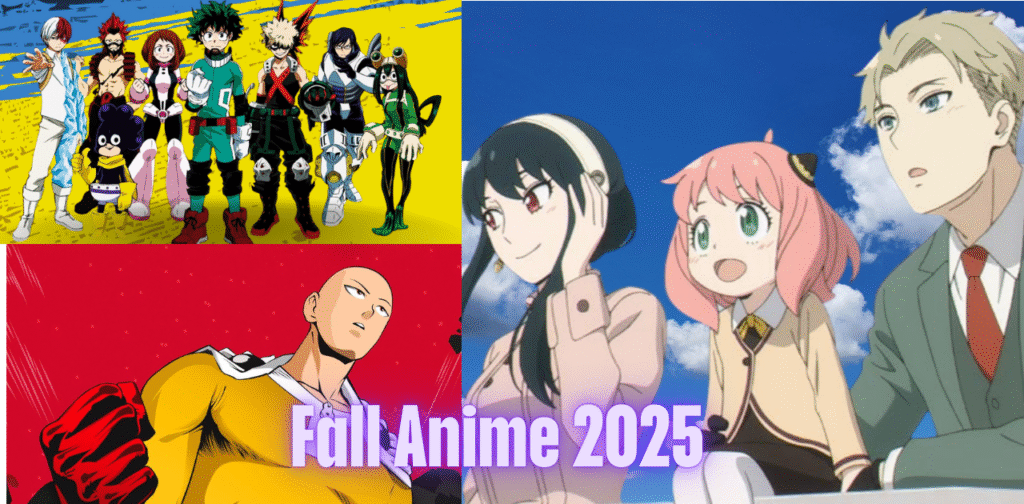 Fall Anime 2025, Top Fall anime 2025, Upcoming Fall 2025 anime, Best anime returning in Fall 2025, Dark premise anime 2025,