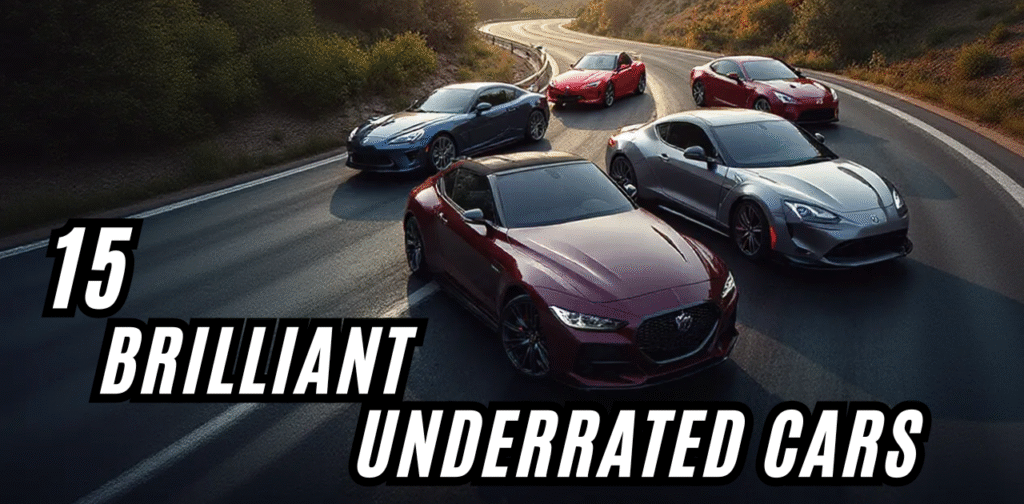 Underrated cars, Forgotten cars, Underdog vehicles, Overlooked cars, Hidden gems in the automotive world,