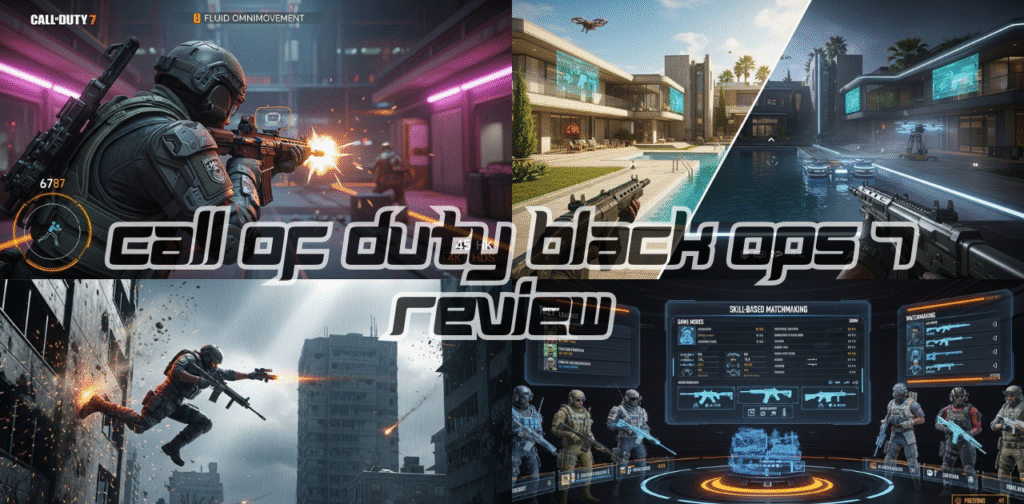 Call of Duty Black Ops 7 Review, Black Ops 7 gameplay, Call of Duty Black Ops 7 graphics, Black Ops 7 multiplayer experience, Call of Duty Black Ops 7 pros and cons,