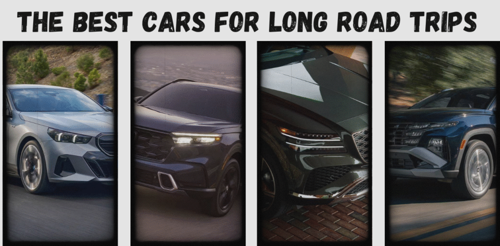 Best Cars for Long Road Trips in 2025, Long distance travel, Road trip SUVs in 2025, Best hybrid cars for road trips, Top electric cars for road trips,